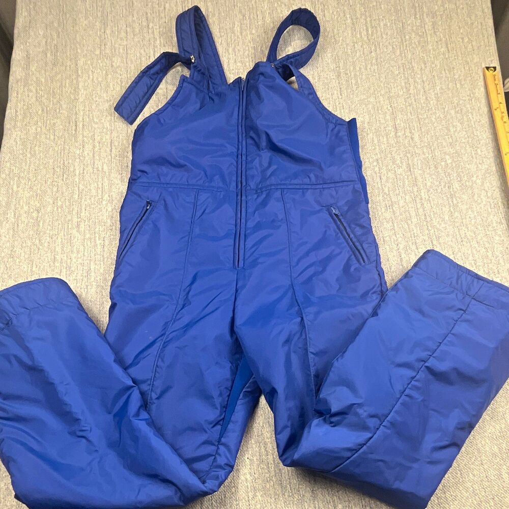 Edelweiss Skiwear Men's Insulated Snow Bib Pants Blue L Regular Ski/Snowboard